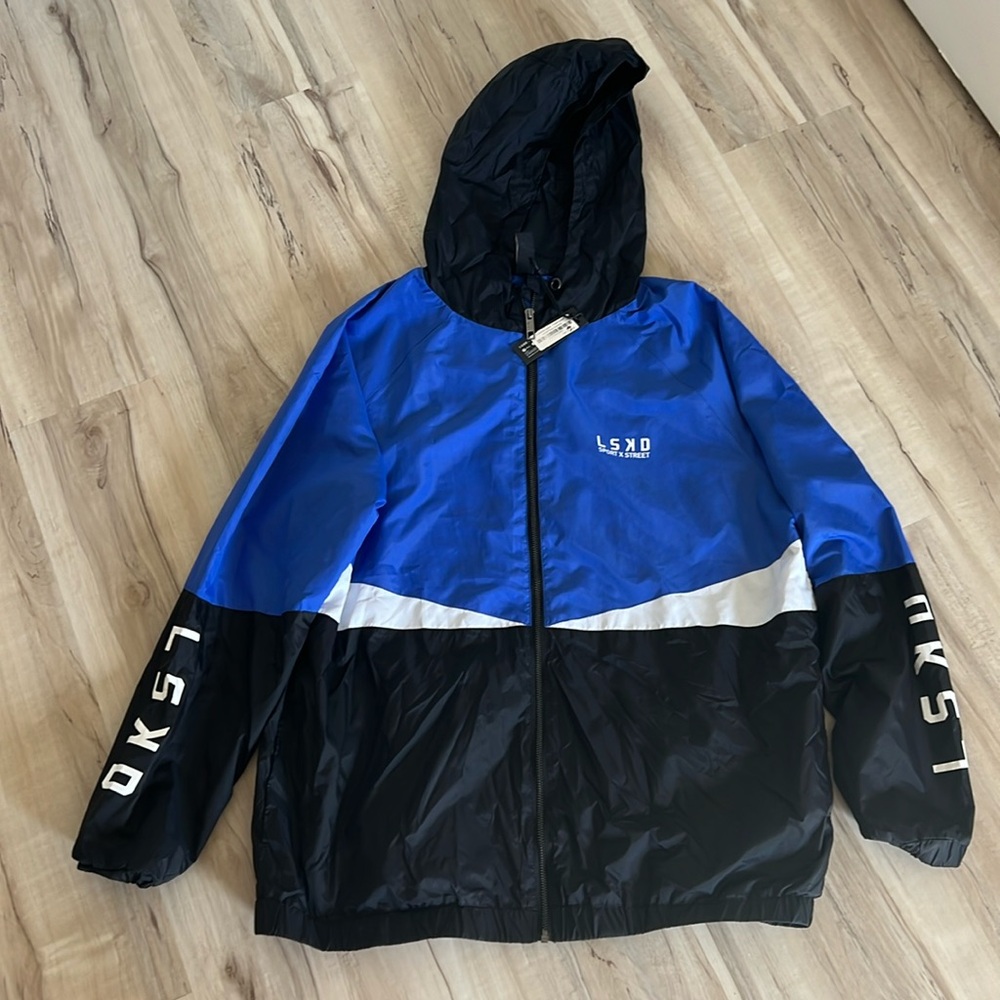NWT LSKD Trackside Jacket (Power Cobalt)